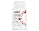 Vitamina D3 8000 UI + K2 60 comprimidos (x4 porciones equivalente a 240)