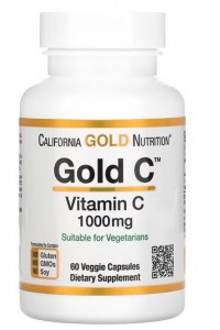 Vitamina C 1000 mg 60 Capsulas Gold Nutrition