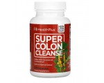 Health Plus, Super limpieza de colon, 120 cápsulas