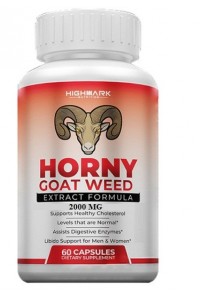 Horny Goat Weed afrodisiaco natural libido 60 capsulas