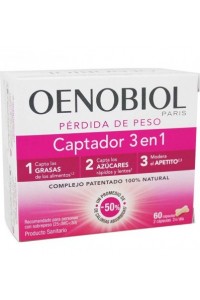 OENOBIOL CAPTADOR 3 EN 1 60 CAPSULAS.