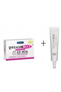 Orgasm Max for Women Cápsulas para inducir la excitación y el orgasmo de la mujer +balsamo clitorial