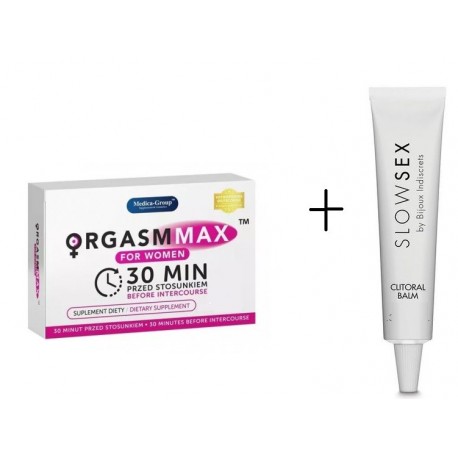 Orgasm Max for Women Cápsulas para inducir la excitación y el orgasmo de la mujer
